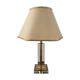 Vintage lucite and brass lamp from the 70s
