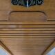 Gradiam oak curtained filing cabinet