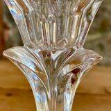 Paire de chandeliers en cristal d'Arques « Bandol » de Longchamp