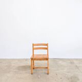 Scandinavian pine chairs, set of 4