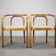 Set of bentwood chairs from the 1980s by Antonín Šuman for TON, Czechoslovakia.