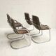 Set de 4 fauteuils Cidue, 1970