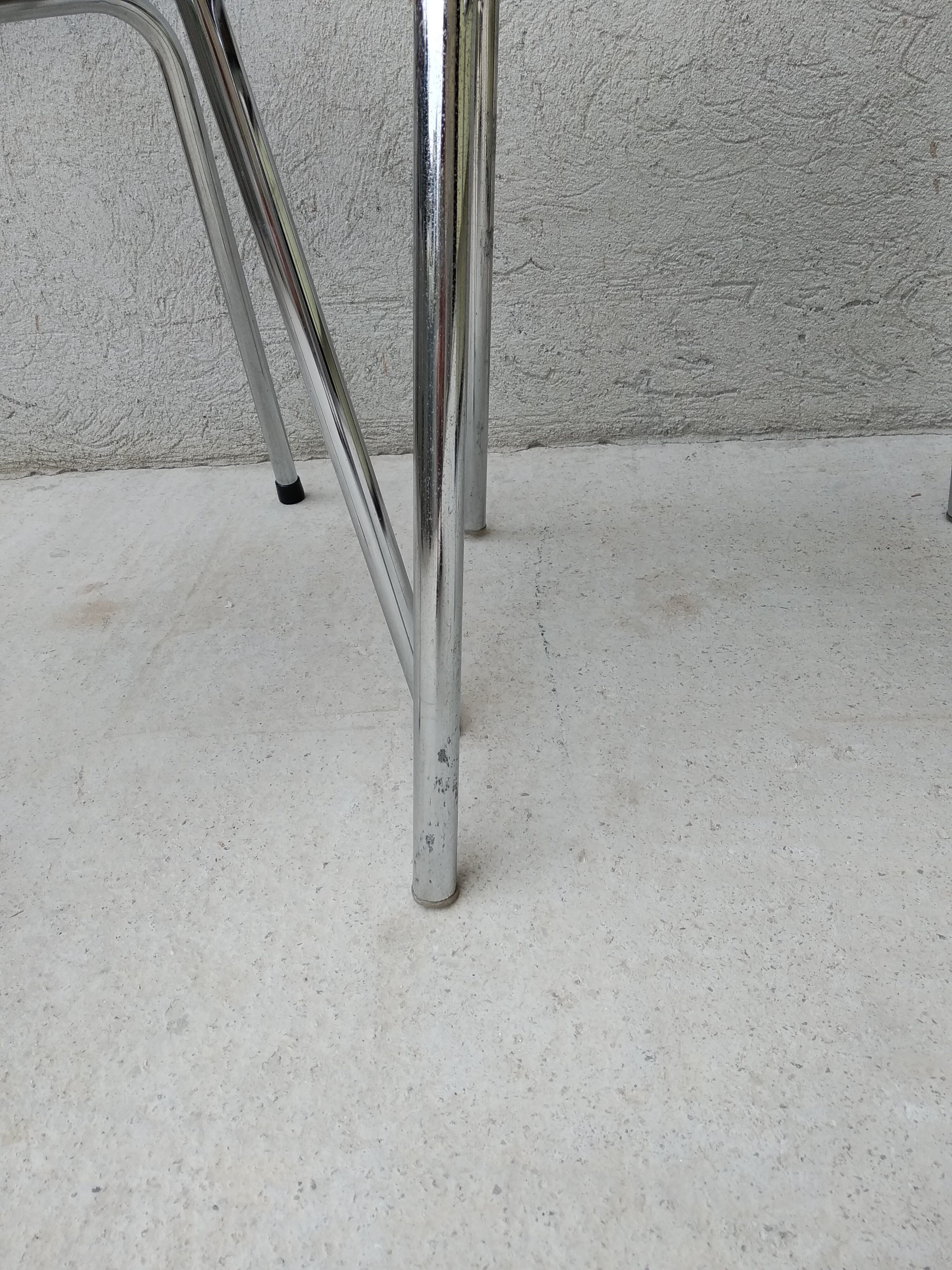 Light green formica chair 60s