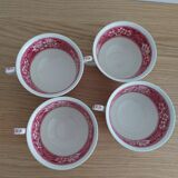4 tasses à café et 4 sous-tasses Rusticana Villeroy et Boch