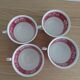 4 coffee cups and 4 sub-cups Rusticana Villeroy and Boch