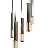 Vintage waterfall pendant lamp by Schmal & Schulz