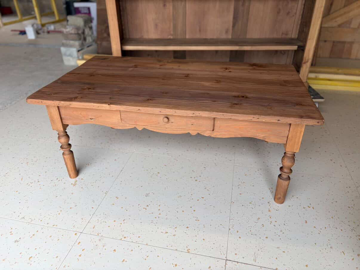 Farm style coffee table