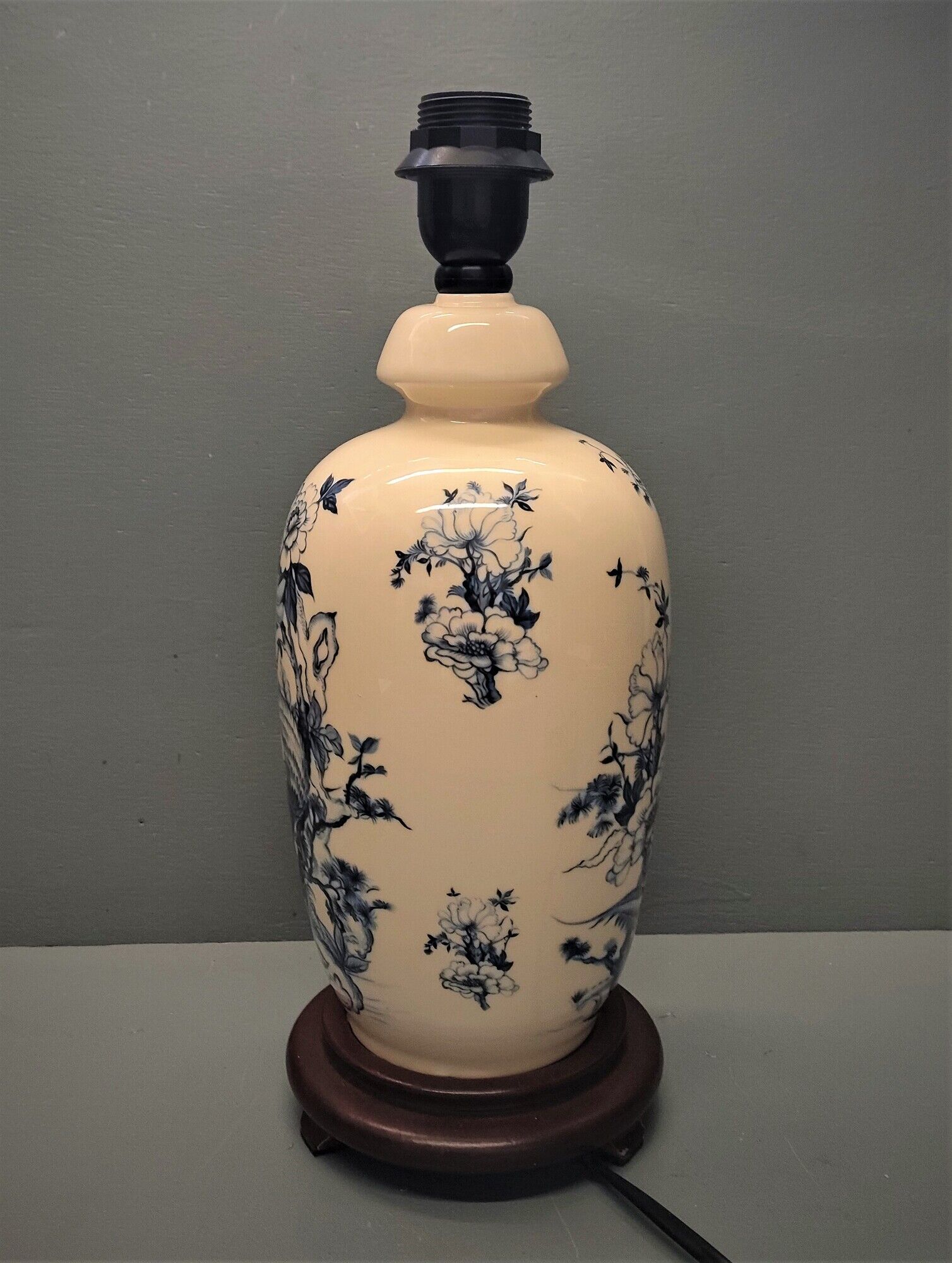 Tetras Lamp Foot - China - XXth - A lustro (ceramic)