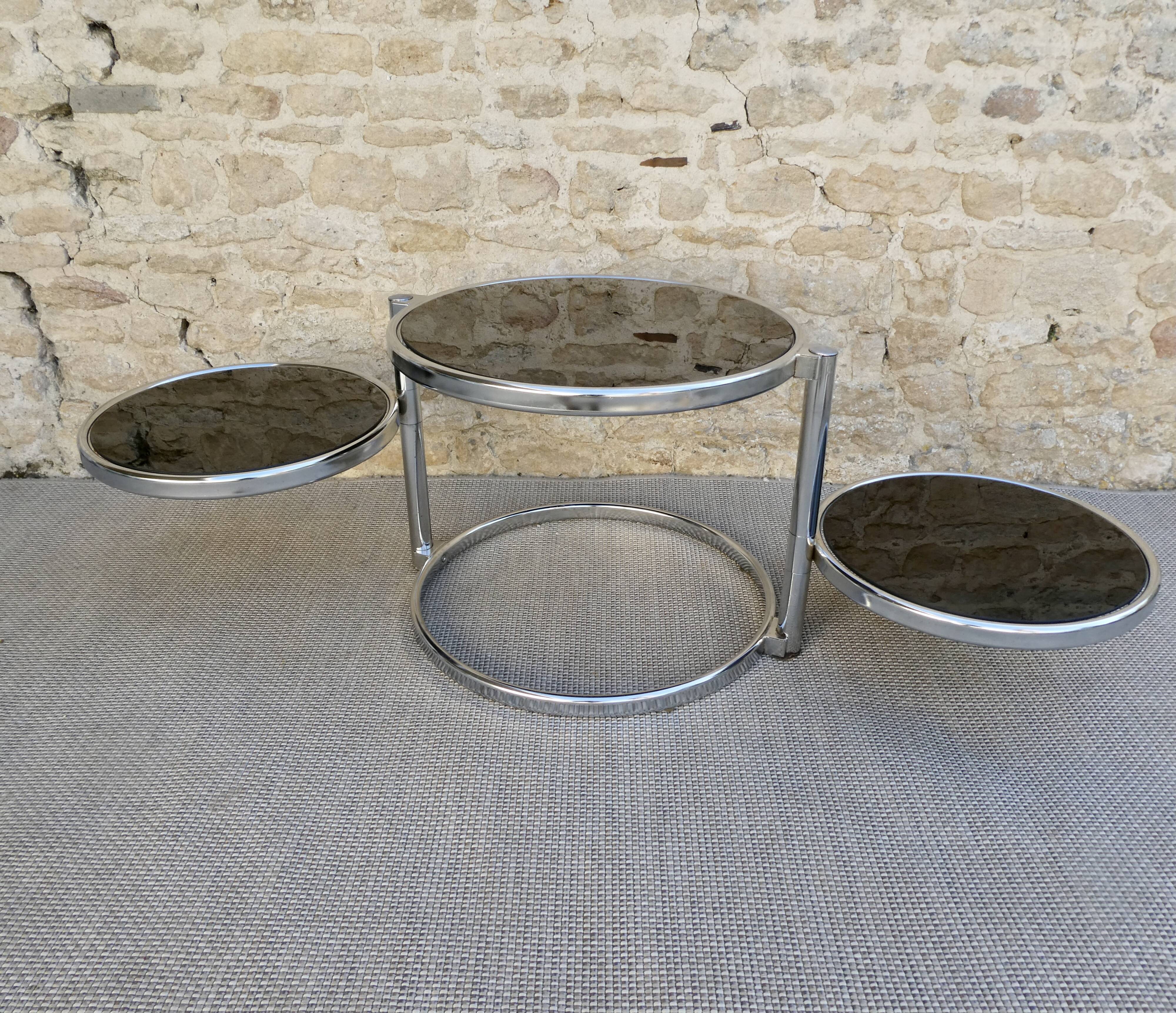 Coffee table Leitmotiv Swivel, Netherlands, 70s-80s