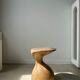 Solid wood sofa end