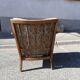 Armchair year 50 canage and compass foot