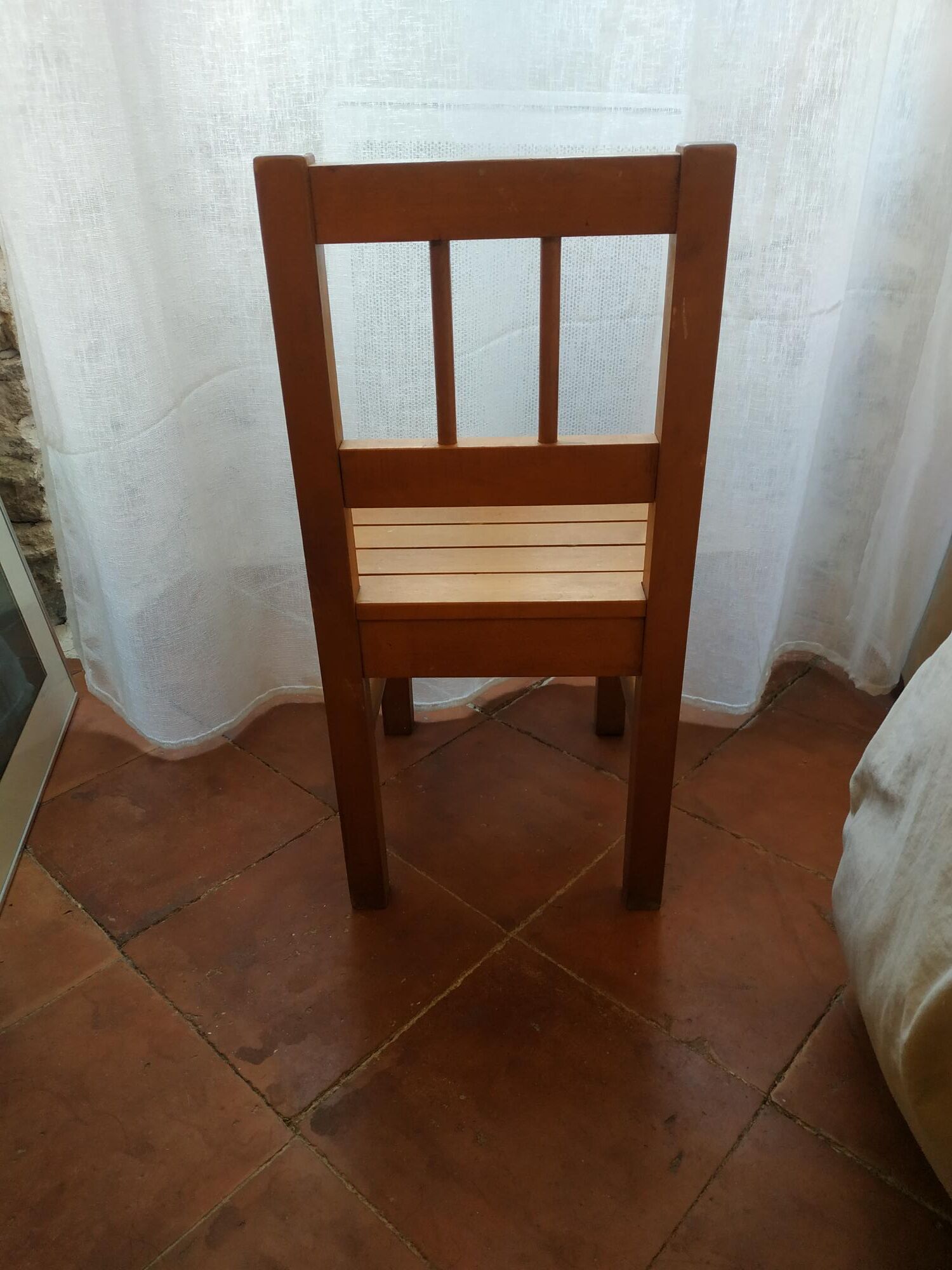 Children's wooden chair