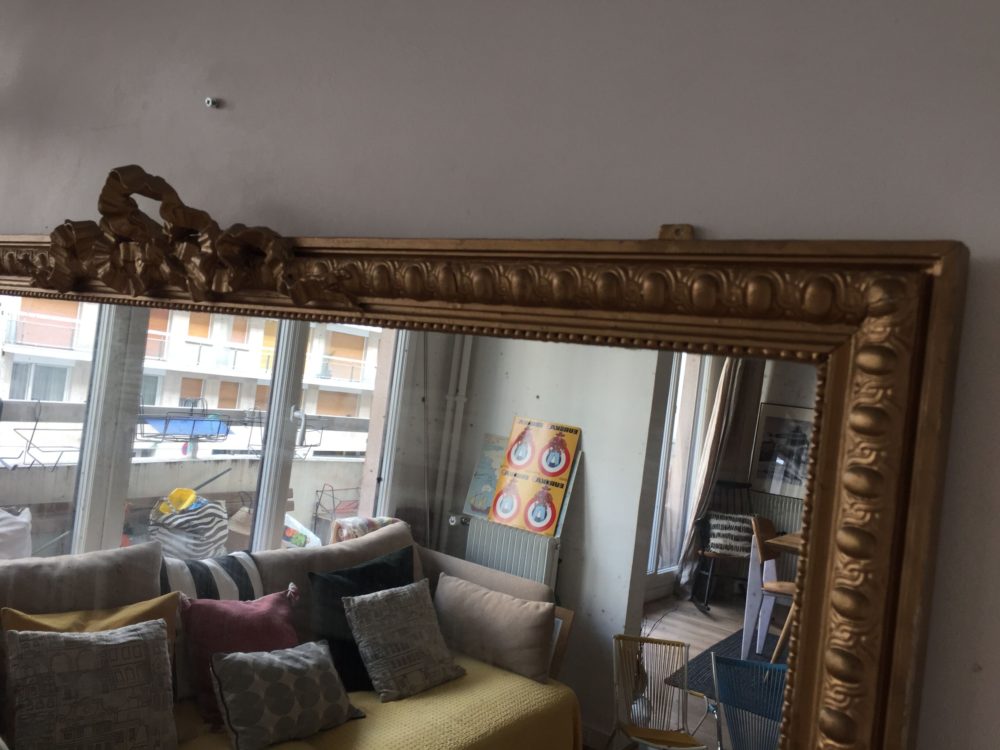 Louis Philippe style mirror 123x154cm