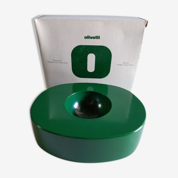 Cendrier « O » par Giorgio Soavi pour Olivetti vert