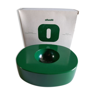 Cendrier « O » par Giorgio Soavi pour Olivetti vert