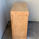 Parisian art deco chest of drawers raw wood