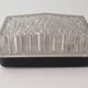 Rectangular brutalist outdoor wall lamp, 1960-1970