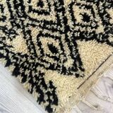 Handmade Moroccan Berber carpet 244 x 146 CM