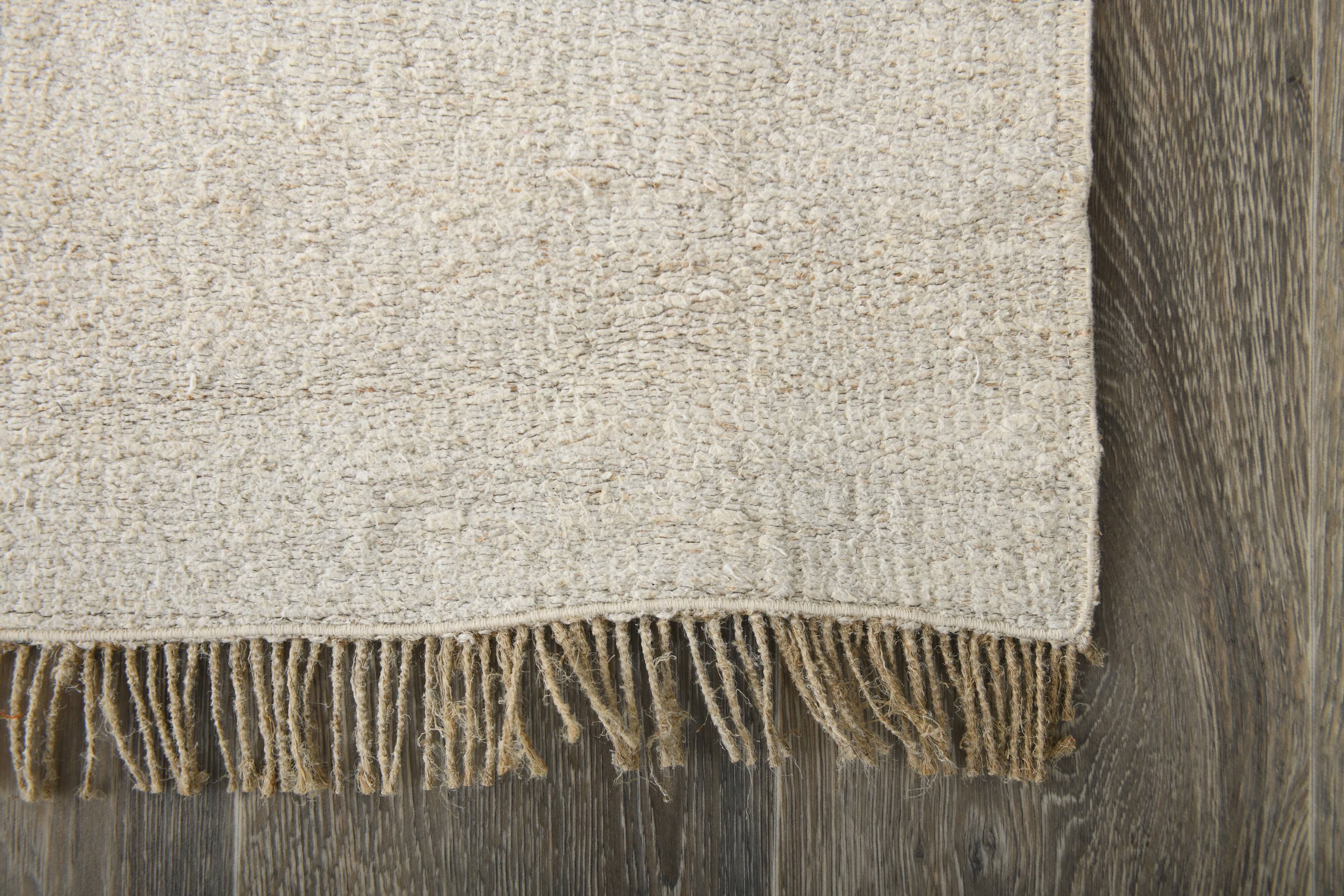 2x7 Muted Color Handmade Runner Rug, Hemp Runner, 68x200 Cm