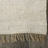 2x7 Muted Color Handmade Runner Rug, Hemp Runner, 68x200 Cm
