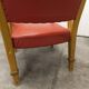 Fauteuil Bow wood de Hugues Steiner 1960 rouge