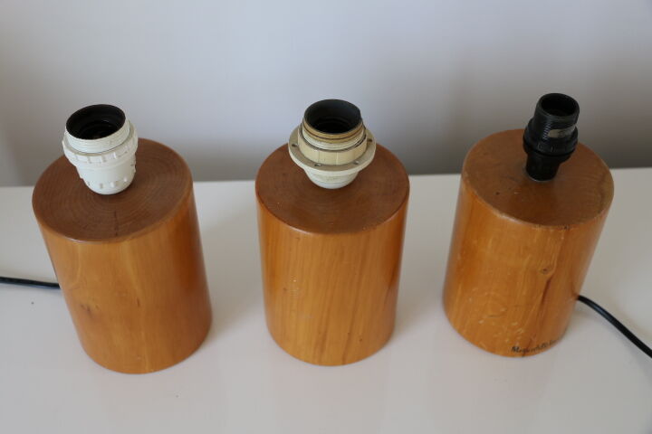 3 feet imt italy wood lamp