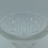 Vase vintage en cristal taillé