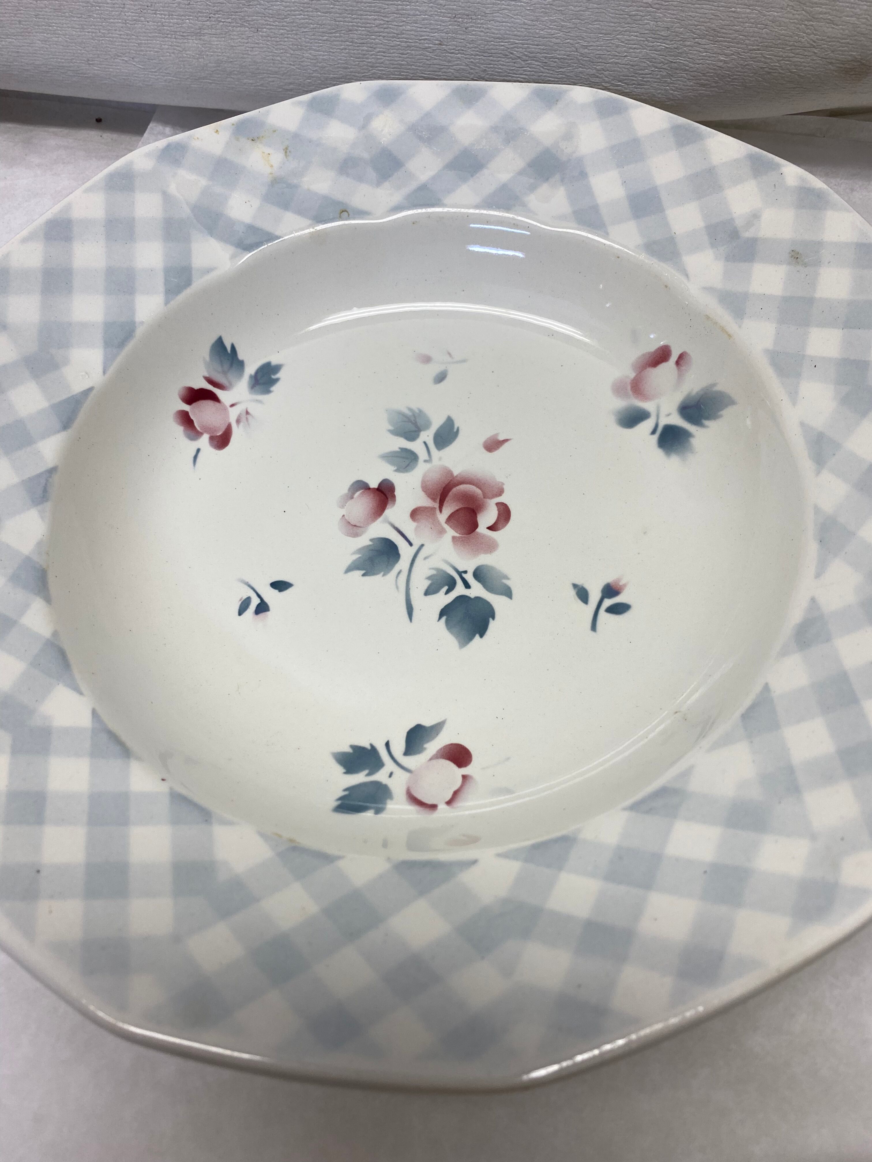 3 dishes hollow Sarreguemines model Bastia