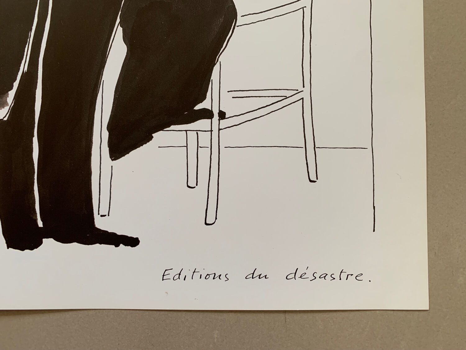 Affiche originale Sempé 1989