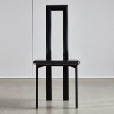 Regia Dining Chairs by Antonello Mosca for Ycami Collection, 1980s