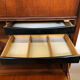 Louis Van Teeffelen writind desk of Webe 60s