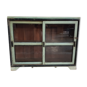 Vitrine en teck birman