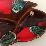 Vallauris fish-shaped dish