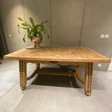 Firm table sanded extensions 260 cm