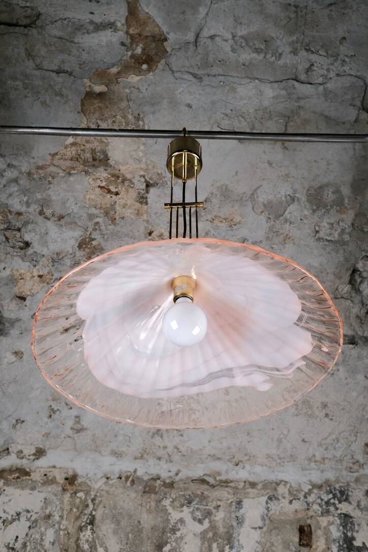 Murano glass and brass pendant by La Murrina, Italy, 1970s