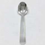 12 mocha spoons in silver metal