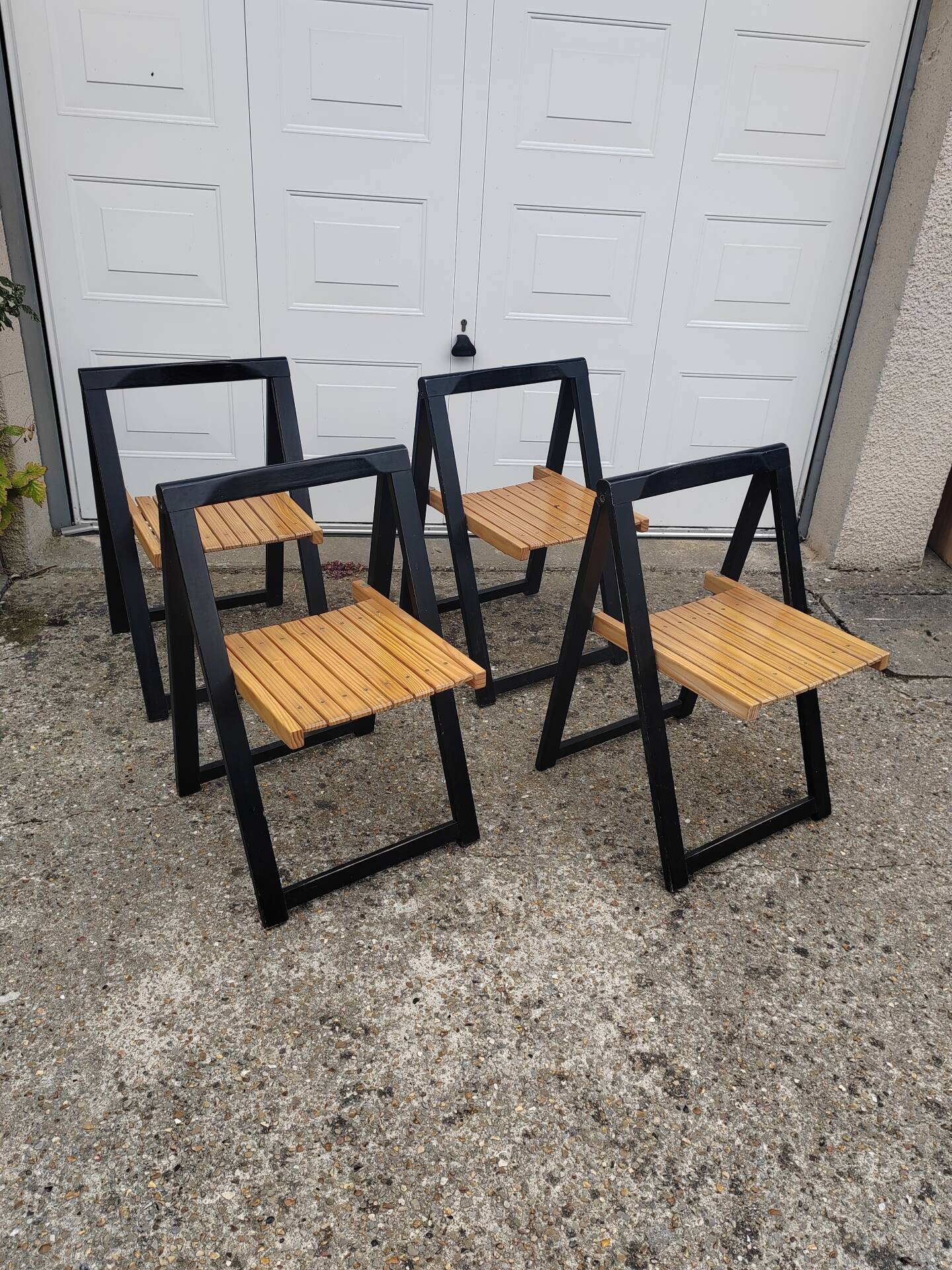 4 chaises pliante Jacober 