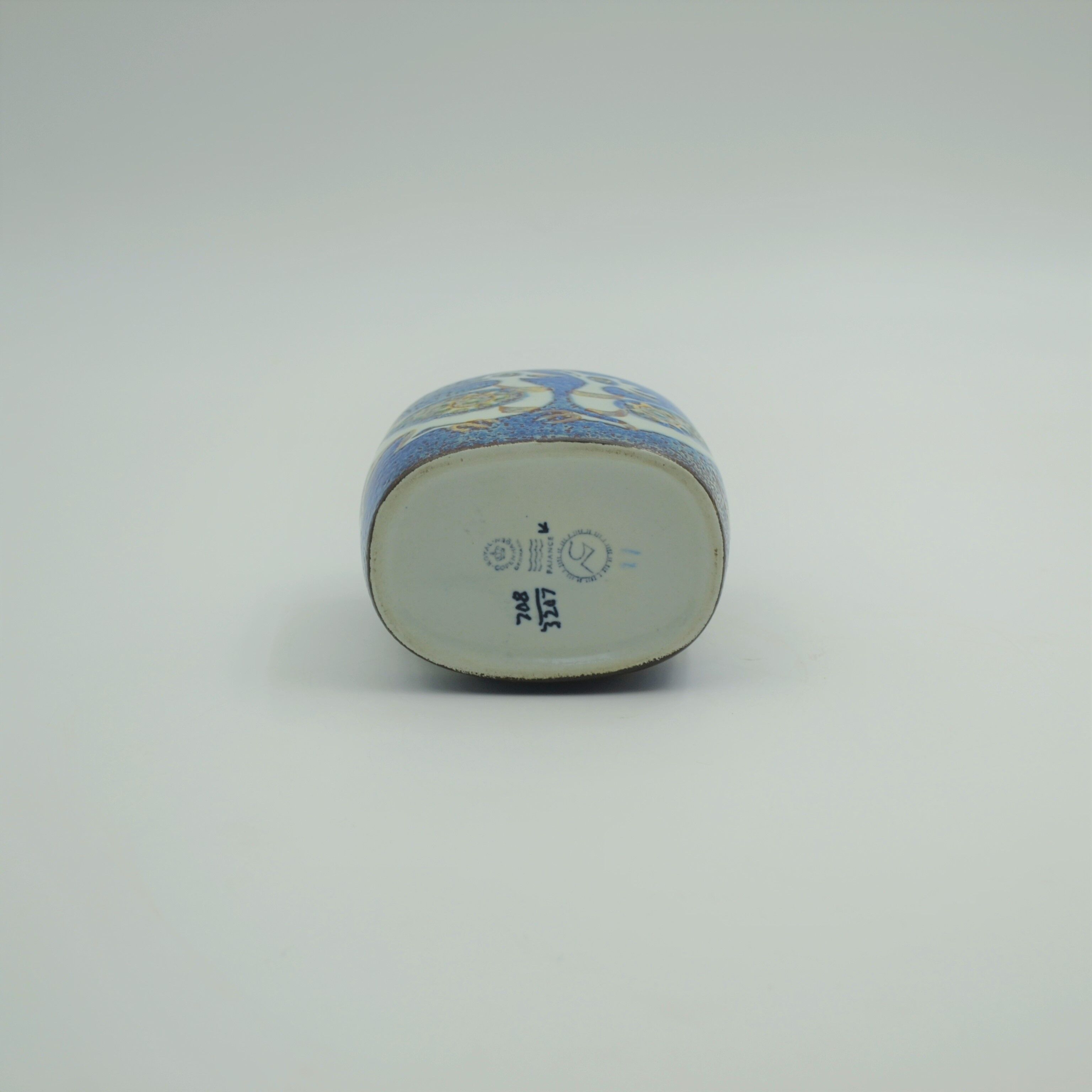 Earthenware vase series Baca by Nils Thorsson for Royal Copenhagen