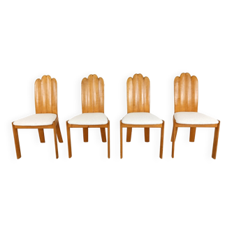 Ensemble de 4 chaises à repas scandinaves par Vamdrup Stolefabrik, 1960