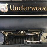 Underwood Typewriter, 1900