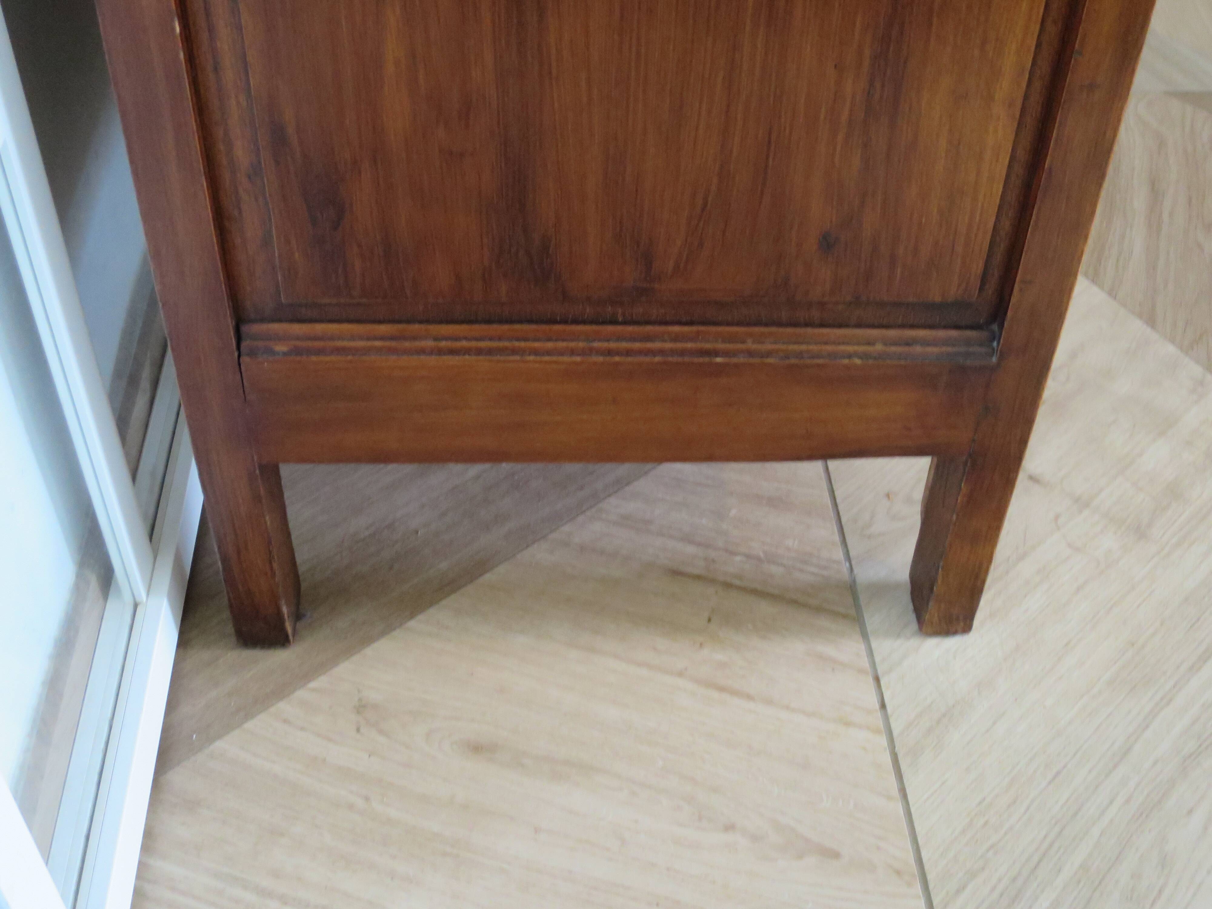 Vintage - Commode 4 tiroirs – Style Art déco - bois massif