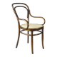 Fauteuil bistrot canné N°14 , par Hofmann 1895, Art nouveau .