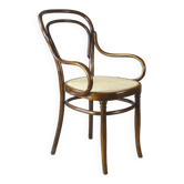 Bistro chair caned No. 14, by Hofmann 1895, Art Nouveau.