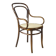 Fauteuil bistrot canné N°14 , par Hofmann 1895, Art nouveau .