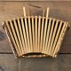 Table basket, folding, vintage