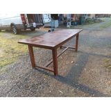 Country farmhouse table in oak