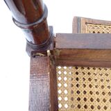 Set of 6 canned chairs