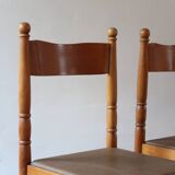 Pair of rustic chairs