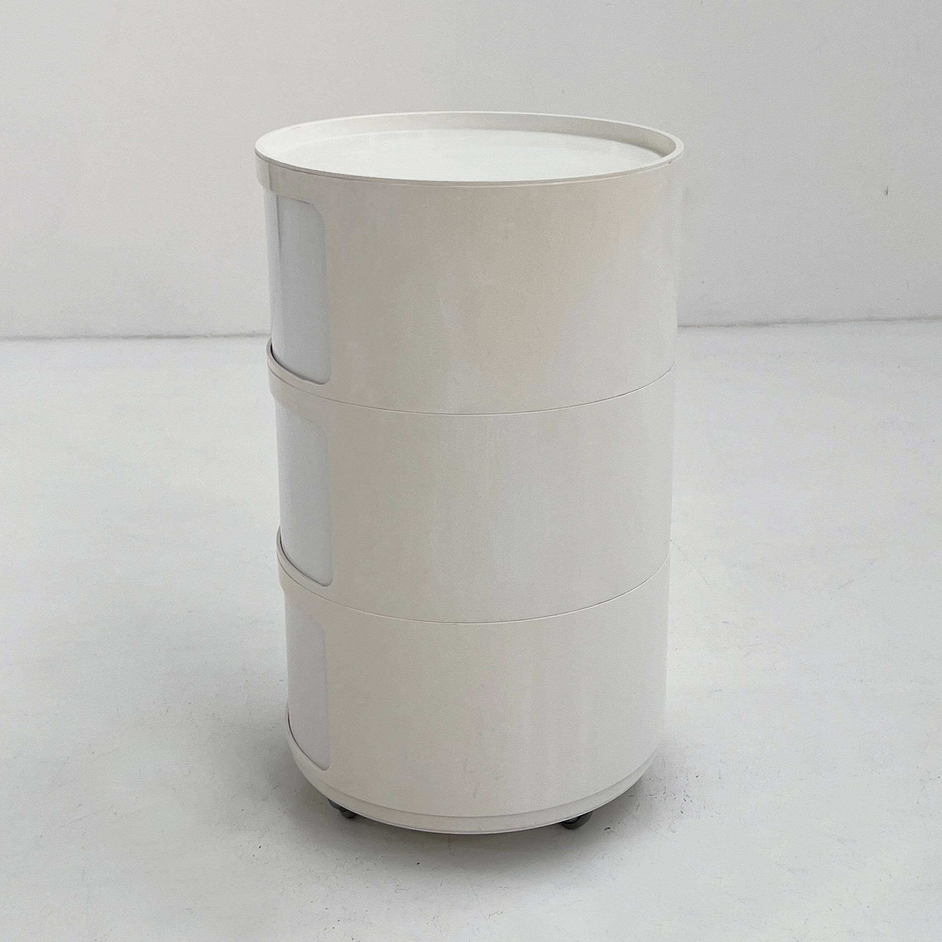Cabinet Componibili blanc par Anna Castelli Ferrieri pour Kartell, 1970