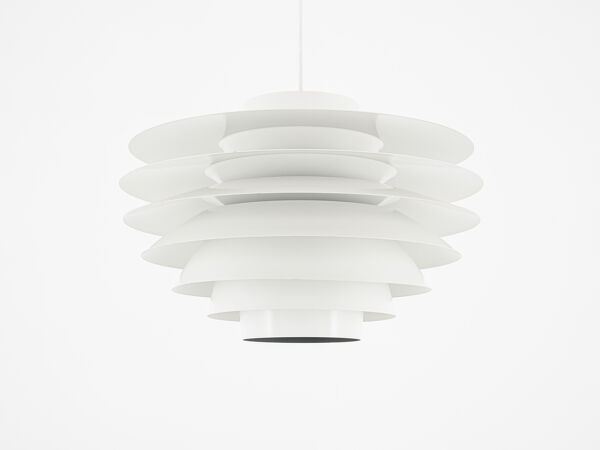 Lampe blanche verona par svend middelboe pour nordisk solar